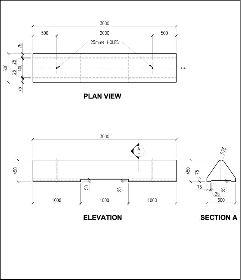 Low Profile Barrier schematic